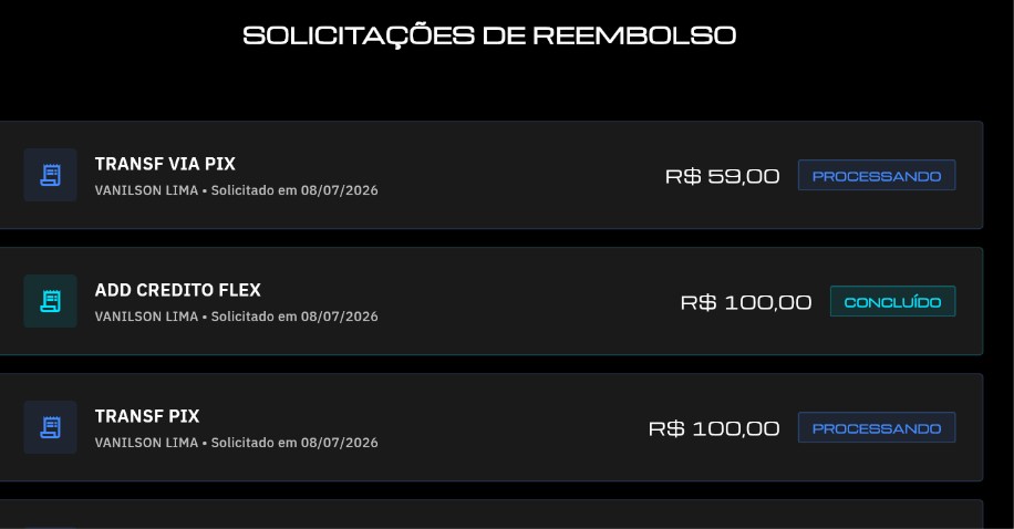 Command Center — Operações em Análise